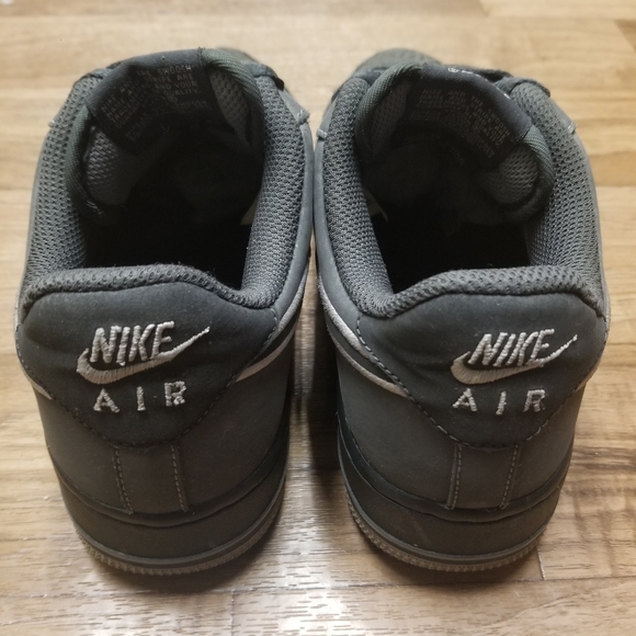 Men's NIKE Air Force 1 Grey Croc - Picture 6 of 8